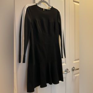 Ralph Lauren Black and white Stripes on sleeves. Good Condition